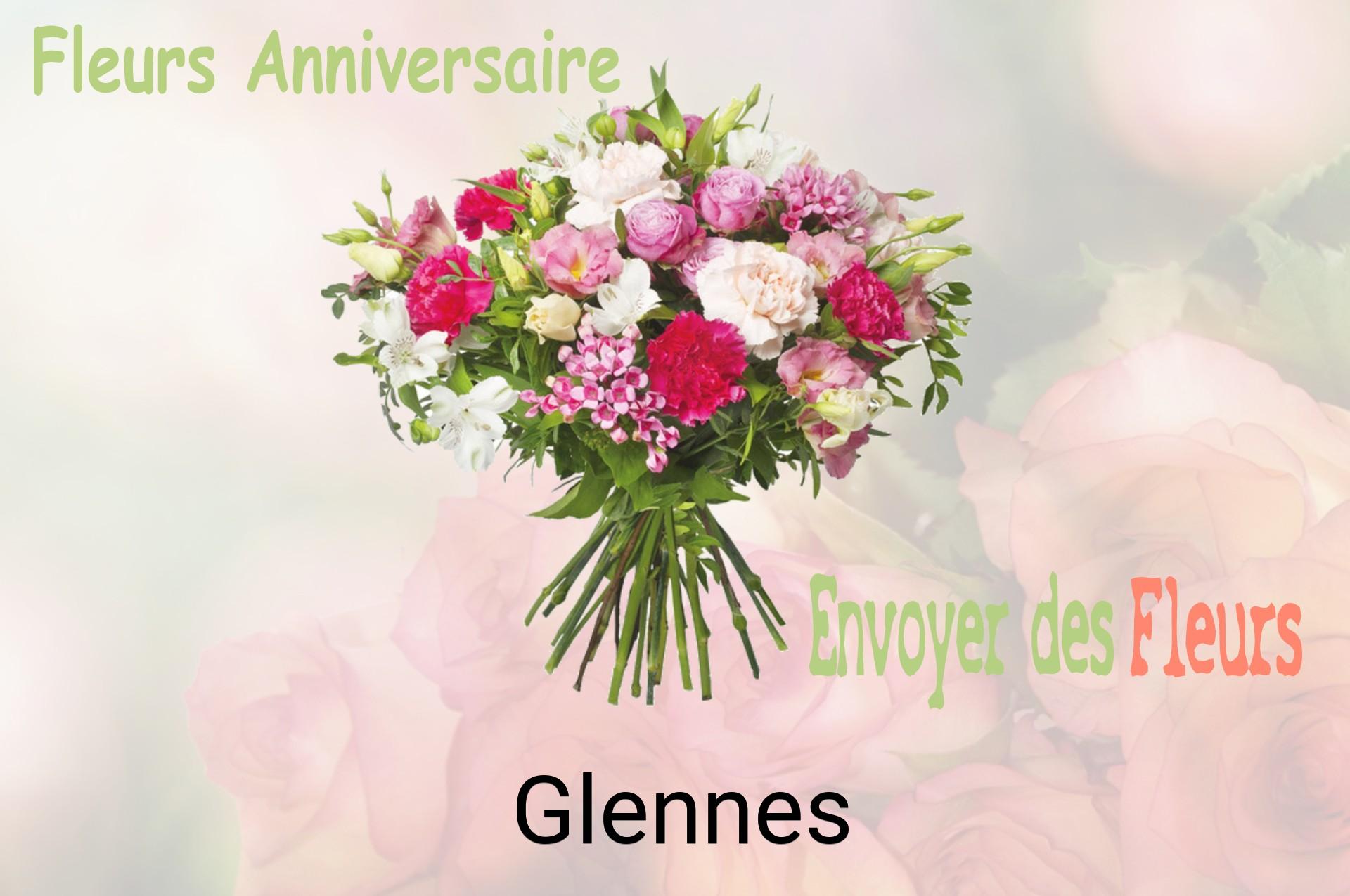 Bouquet de fleurs d’anniversaire livré à Glennes